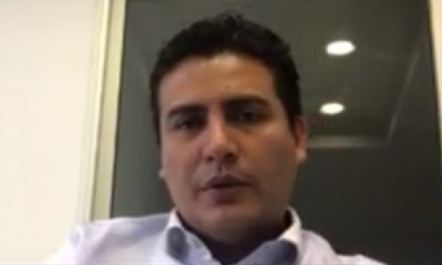 El empresario Cristian Vargas, rompió el silencio/Foto. Captura de pantalla