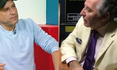 Luis Fernando Camacho y Ronald MacLean