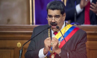 Nicolás Maduro advierte a Colombia y Brasil que su país responderá ante cualquier agresión. | Fuente: EFE