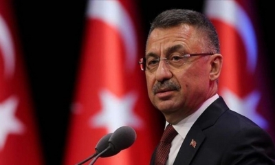 El vicepresidente de Turquía, Fuat Oktay