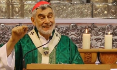 El arzobispo de Santa Cruz monseñor Sergio Gualberti/Foto. RRSS