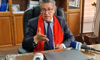 El rector de la UMSA Foto: RTP.