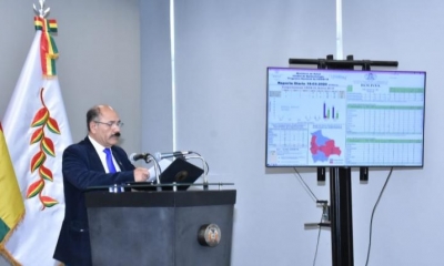 El ministro de Salud, Aníbal Cruz. | ABI