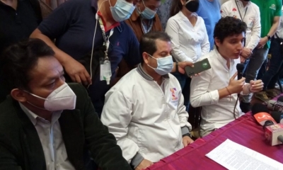 Conferencia de prensa del Municipio de Tarija