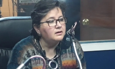 Verónica Navia, ministra de Trabajo/Foto. RRSS