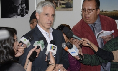 Alvaro Garcia Linera/Foto. Vicepresidencia
