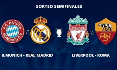 El cuadro de semifinales de la Champions League. Foto: La Vanguardia