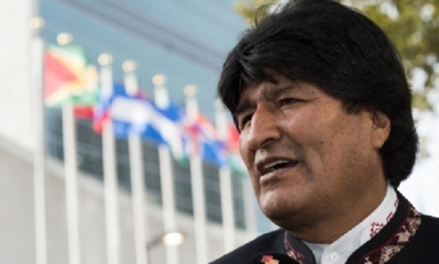 Presidente Evo Morales. 