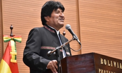 El presidente Evo Morales