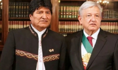 Evo Morales y AMLO/Foto. RRSS