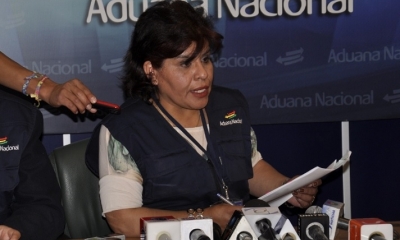 Marlene Ardaya, presidenta de la Aduana Nacional. Foto: Internet