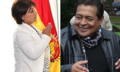 Martha Campos y el que en vida fue Rommel Pórcel/Foto. Kandire