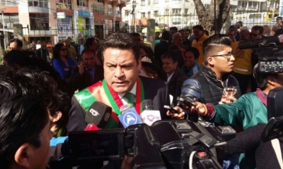 El alcalde de La Paz, Luis Revilla.