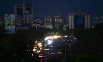 Así quedó  Venezuela, después del apagón/Foto. RRSS