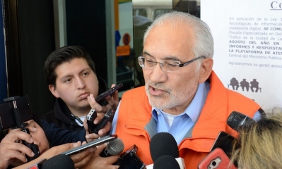 El candidato de Comunidad Ciudadana (CC), Carlos Mesa