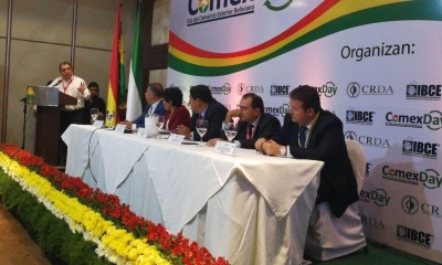 La presentación del encuentro/Foto. Kandire.bo