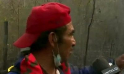 Los incendios continúan/Foto. Captura de pantalla