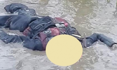 El cuerpo se halló en el río 24 de septiembre. Foto: LT