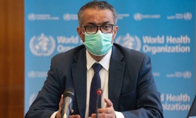 El director general de la Organización Mundial de la Salud (OMS), Tedros Adhanom