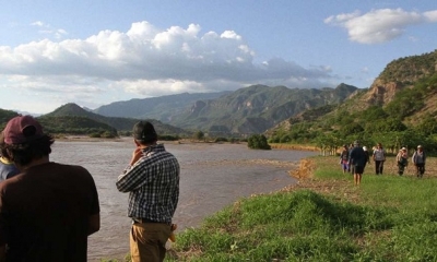 El río Mizque causó estragos en Moro Moro/ Foto: Redes