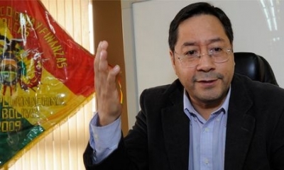 El exministro de Economía, Luis Arce