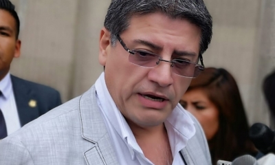 Jerjes Justiniano, ministro de la Presidencia/Foto. ABI