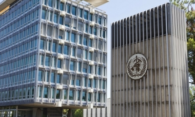 edificio de la Organización Mundial de la Salud (OMS)