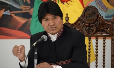 Presidente Evo Morales. 