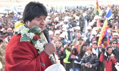 El presidente Evo Morales. Foto: ABI