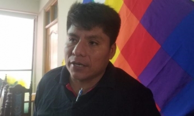 El ejecutivo de la Federación Chimoré, Leonardo Loza. | Lorena Amurrio