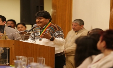 El exmandatario y líder del Movimiento Al Socialismo (MAS), Evo Morales