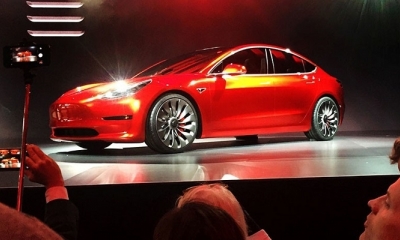 Tesla Model 3. Foto: RT