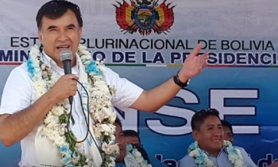 Juan Ramón Quintana, ministro de la Presidencia/Foto. MP
