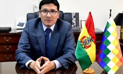 El ministro de Hidrocarburos, Franklin Molina