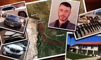 La búsqueda de Sebastián Marset en Bolivia ya dejó varias detenciones, incautaciones y descubrimientos.