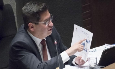 El ministro de Economía, Marcelo Montenegro.