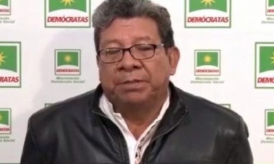 Mollinedo, es acusado de cobrar cheques falsos/Foto. RRSS