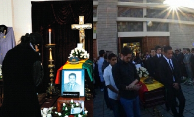 La familia doliente no emitió ningún comentario/Foto. Kandire