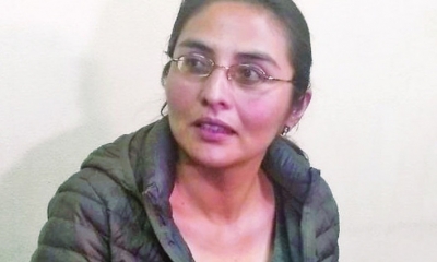 Claudia Castro, jueza Tercero Anticorrupción y Violencia de La Paz/Foto. RRSS