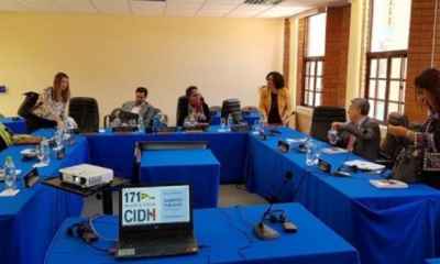 La CIDH, sesiona en Sucre/Foto. RRSS