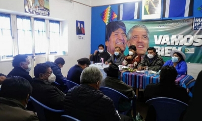 El Movimiento Al Socialismo-Instrumento Político por la Soberanía de los Pueblos (MAS - IPSP)