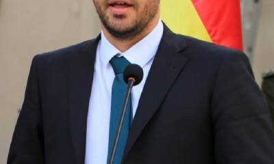 El ministro de Gobierno, Eduardo Del Castillo. 