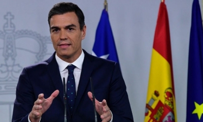 El presidente del gobierno español, Pedro Sánchez
