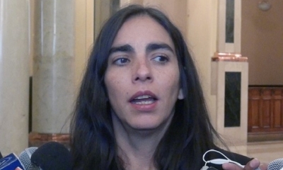La presidenta de la Cámara de Diputados, Gabriela Montaño: Foto: Twitter Diputados