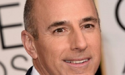 Matt Lauer, periodista estrella de NBC, en enero de 2015 en Beverly Hills