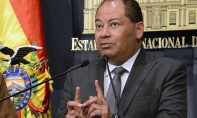 El ministro de Gobierno, Carlos Romero