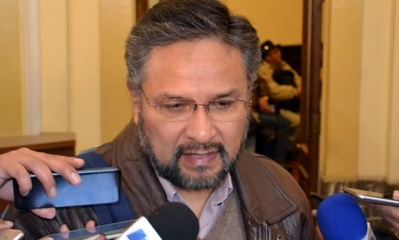 Alfredo Rada, ministro de la Presidencia. Foto: ABI