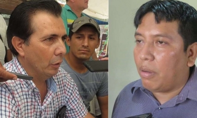 Carlos Gambarte y  Carlos Arispe. 