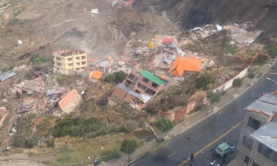 Los trabajo continúan en la zona de desastre/Foto. RRSS