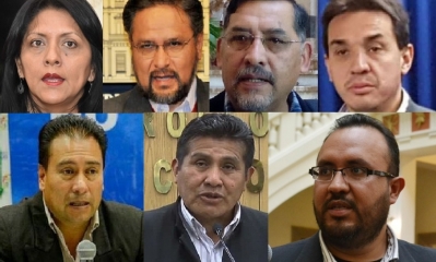 Los ministros que se fueron/Foto. Kandire